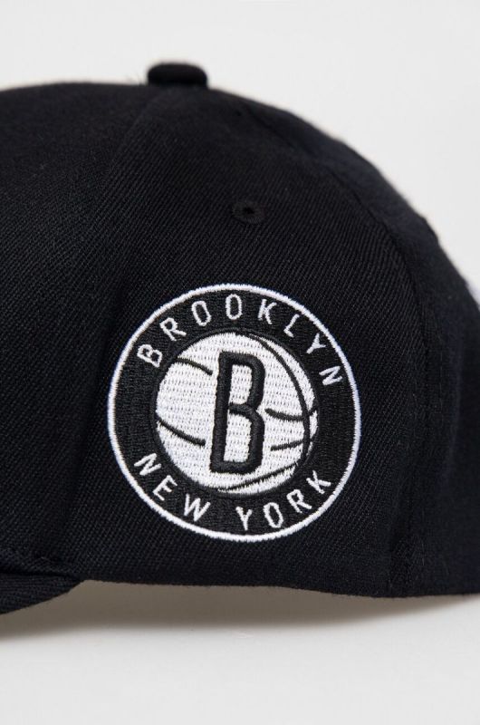 Кепка з домішкою вовни Mitchell&Ness BOSTON CELTICS колір сірий з аплікацією (3228477)