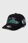 Кепка з домішкою вовни Mitchell&Ness BOSTON CELTICS колір чорний з аплікацією