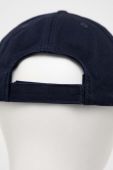 Бавовняна бейсболка North Sails колір синій з аплікацією