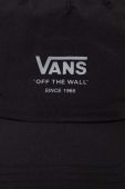 Кепка Vans колір чорний з принтом (3077484)