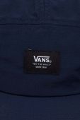 Кепка Vans колір синій з принтом
