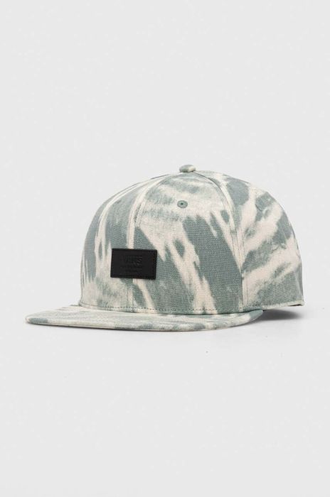 Кепка Vans колір зелений візерунок (3257598)