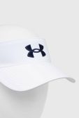 Козирок від сонця Under Armour колір білий з аплікацією