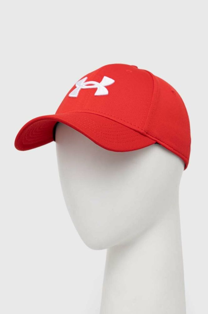 Кепка Under Armour колір бордовий з аплікацією