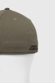 Кепка Under Armour колір зелений з аплікацією