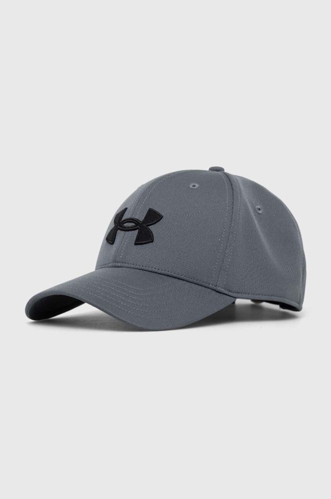 Кепка Under Armour Blitzing колір сірий з аплікацією