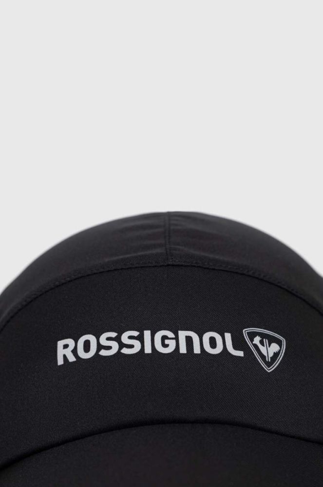 Кепка Rossignol колір чорний з принтом фото 2