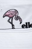 Бавовняний капелюх Ellesse колір білий з бавовни