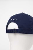 Бавовняна бейсболка Polo Ralph Lauren колір синій з аплікацією (3294870)