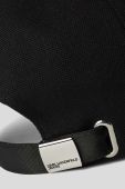 Бавовняна бейсболка Karl Lagerfeld Jeans колір чорний з аплікацією (2908978)