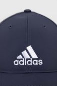 Кепка adidas з аплікацією колір блакитний