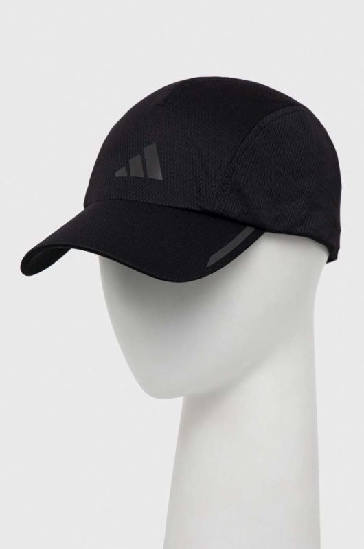 Кепка adidas Performance колір чорний з принтом (2923526)