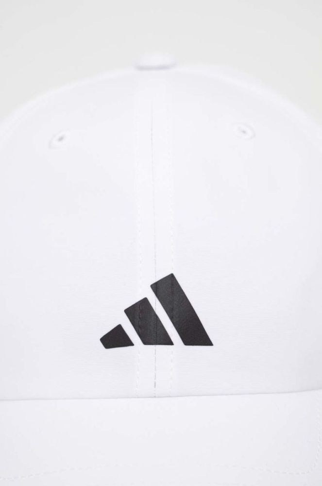 Кепка adidas Performance колір білий з принтом (3308848) фото 4