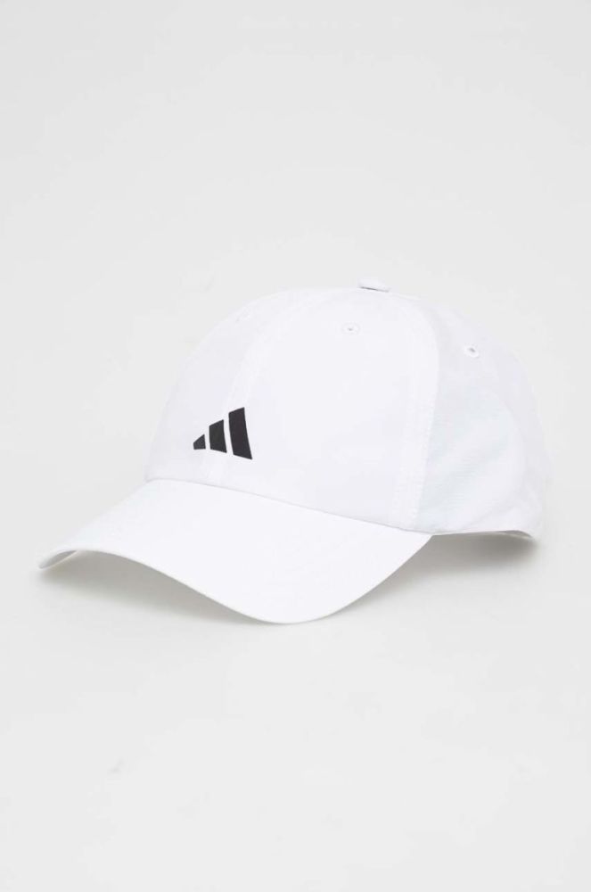 Кепка adidas Performance колір білий з принтом (3308848) фото 2