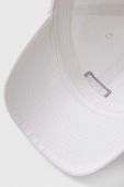Бавовняна бейсболка Puma колір білий з аплікацією
