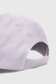 Бавовняна бейсболка Puma колір фіолетовий з аплікацією