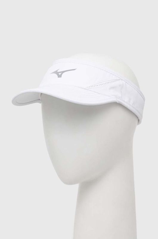 Козирок від сонця Mizuno колір білий з принтом