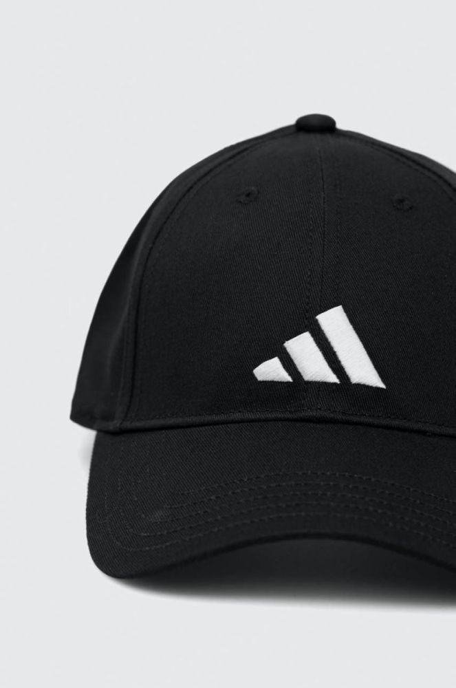 Кепка adidas Performance Tiro колір чорний з аплікацією фото 3