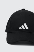 Кепка adidas Performance Tiro колір чорний з аплікацією