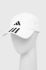 Кепка adidas Performance колір білий з принтом (2885263)