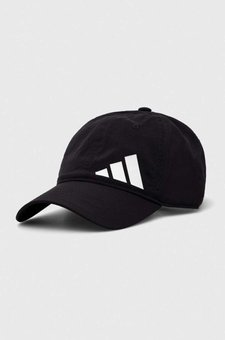 Кепка adidas Performance колір чорний з принтом (3204755)