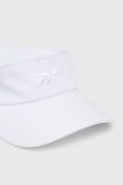 Козирок від сонця Reebok Classic колір білий однотонна