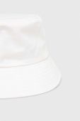Бавовняний капелюх Fila колір білий з бавовни