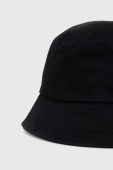 Бавовняний капелюх Fila колір чорний з бавовни