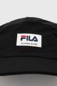 Кепка Fila Tangier колір чорний з аплікацією