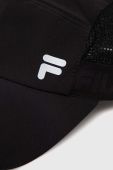Кепка Fila колір чорний однотонна (3013479)