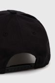 Бавовняна бейсболка Fila колір чорний з аплікацією (3013481)