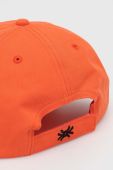 Бавовняна бейсболка United Colors of Benetton колір помаранчевий з аплікацією (3279012)