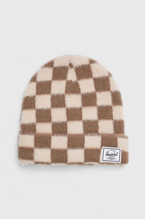 Шапка Herschel колір бежевий (3426684)