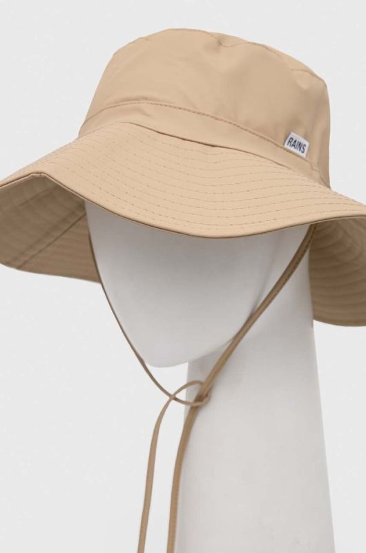 Капелюх Rains 20030 Boonie Hat колір бежевий фото 2