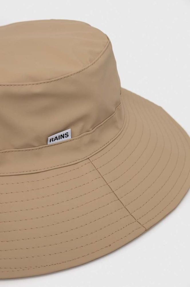 Капелюх Rains 20030 Boonie Hat колір бежевий фото 4