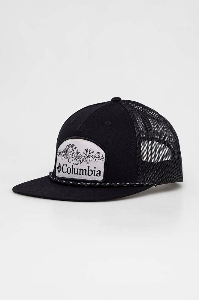 Кепка Columbia колір чорний з аплікацією (2951002)