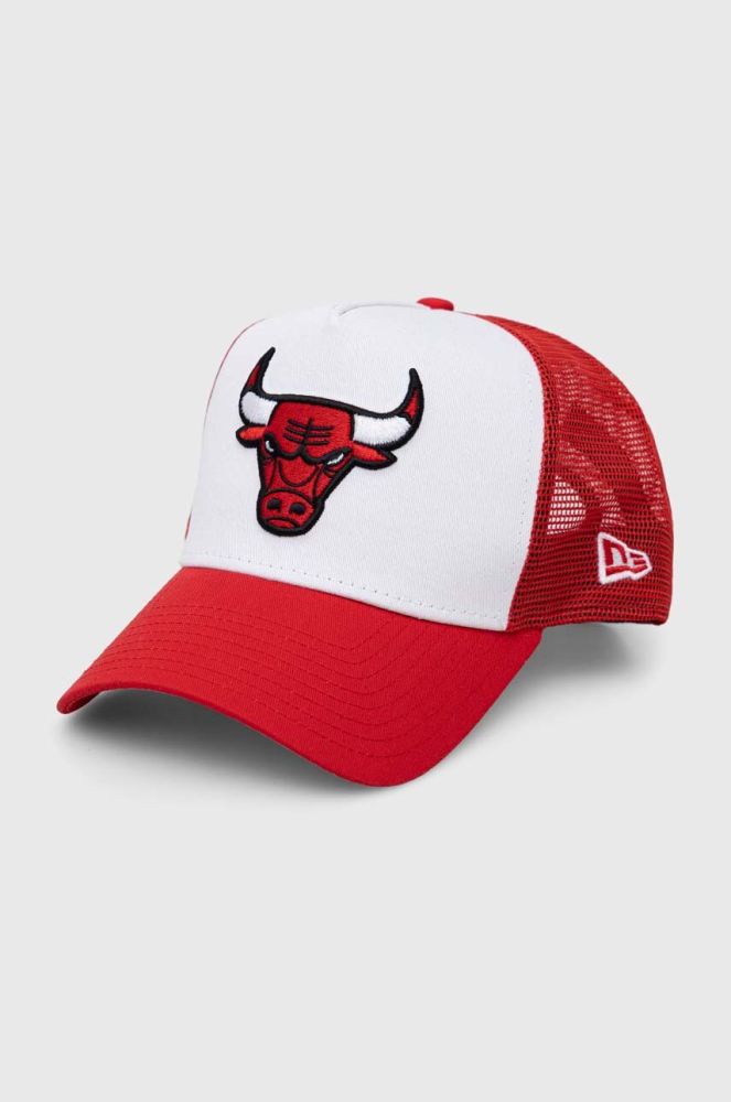 Кепка New Era колір білий з аплікацією CHICAGO BULLS 60348855.WHIFDRFDR-WHIFDRFDR