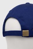 Бавовняна бейсболка Champion колір синій з аплікацією (3027652)