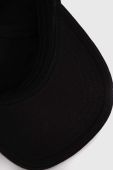 Бавовняна бейсболка Gant колір чорний з аплікацією (3013483)