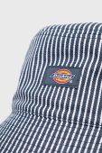 Бавовняний капелюх Dickies колір синій з бавовни
