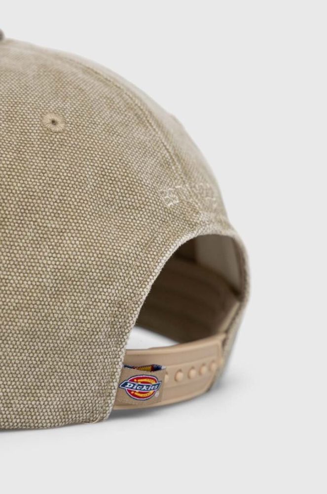 Бавовняна бейсболка Dickies колір зелений з аплікацією (3162890) фото 2