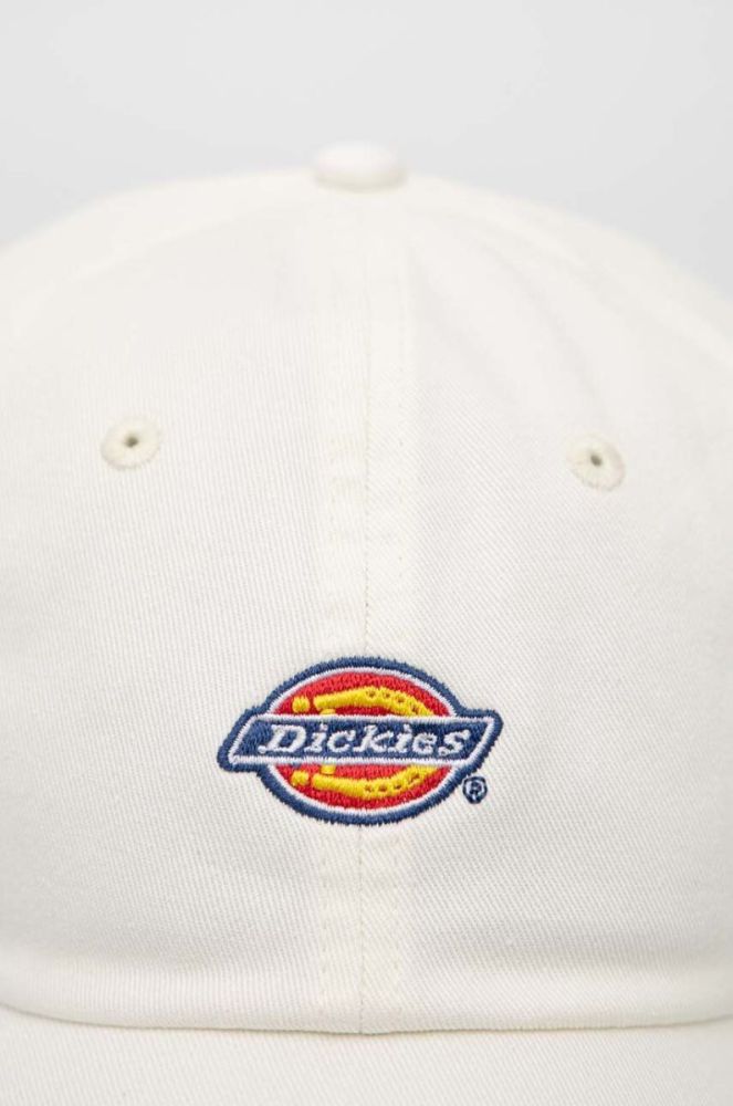 Бавовняна бейсболка Dickies колір білий з аплікацією DK0A4TKVC581-CLOUD фото 2
