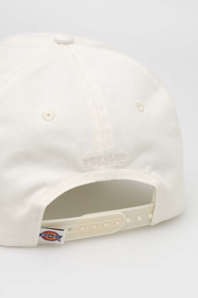 Бавовняна бейсболка Dickies колір білий з аплікацією DK0A4TKVC581-CLOUD фото 3
