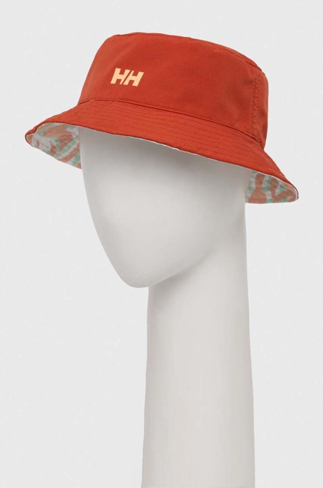 Двосторонній капелюх Helly Hansen колір помаранчевий