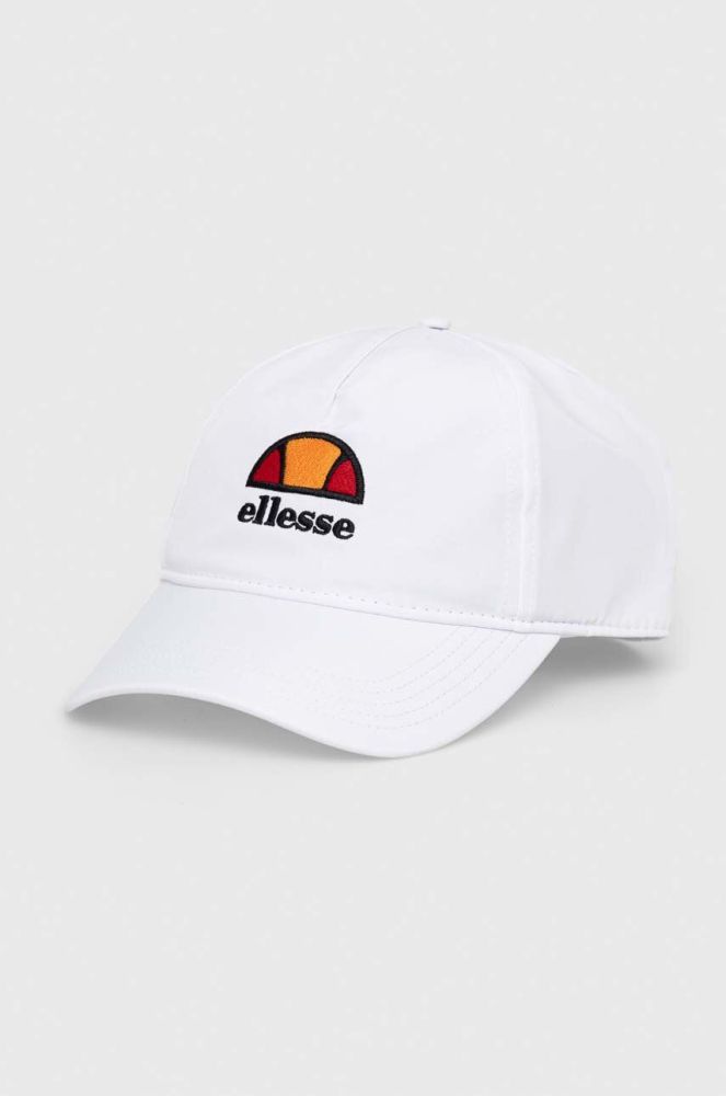 Кепка Ellesse колір білий з аплікацією