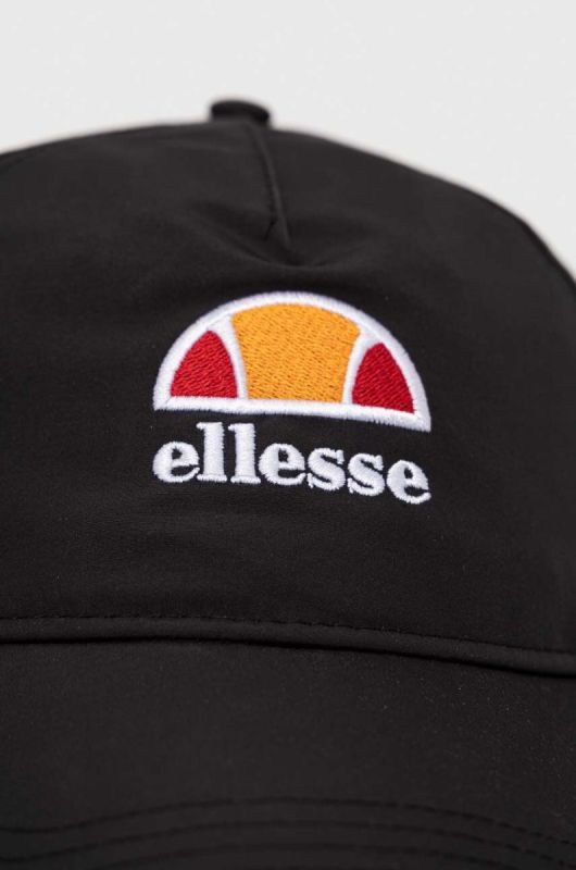 Кепка Ellesse колір чорний з аплікацією фото 2