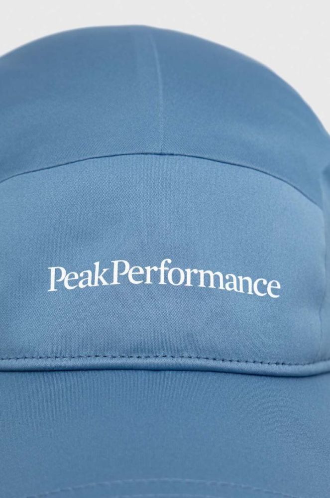 Кепка Peak Performance Tech Player з принтом колір блакитний (3232023) фото 3