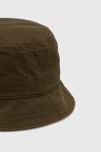 Бавовняний капелюх Lyle & Scott колір зелений з бавовни