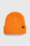 Шапка The North Face колір помаранчевий з товстого трикотажу (3061411) Шапка The North Face колір помаранчевий з товстого трикотажу (3061411)