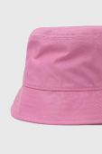 Бавовняний капелюх Vans колір рожевий з бавовни